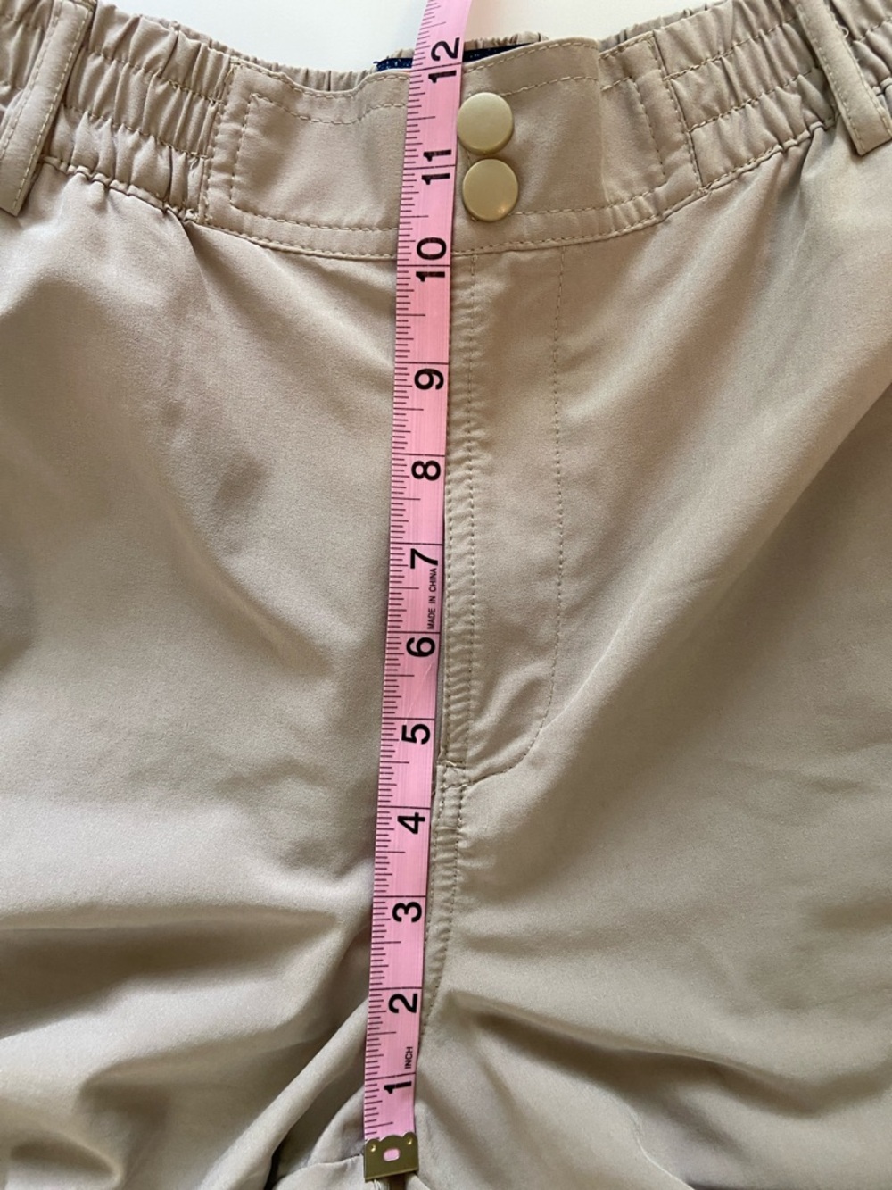 BURLEBO Men’s Everyday Shorts in Blue and Tan Size S - Picture 7 of 9